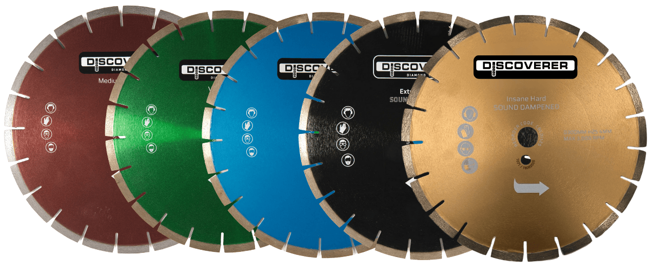 Discoverer Diamond Core Cutting Blades line