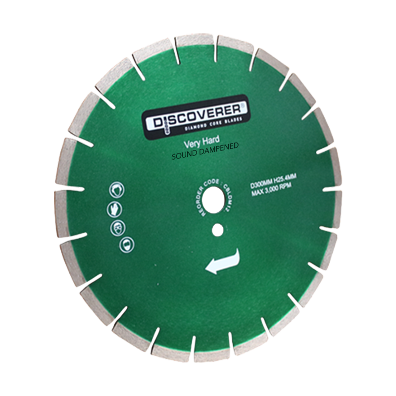 Discoverer Core Saw Blade Sound Dampened