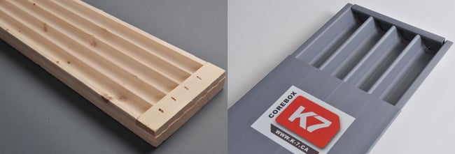 K-7 Plastic & Wooden Core Boxes 