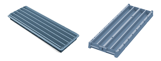 Discoverer Recycled Plastic Core Trays