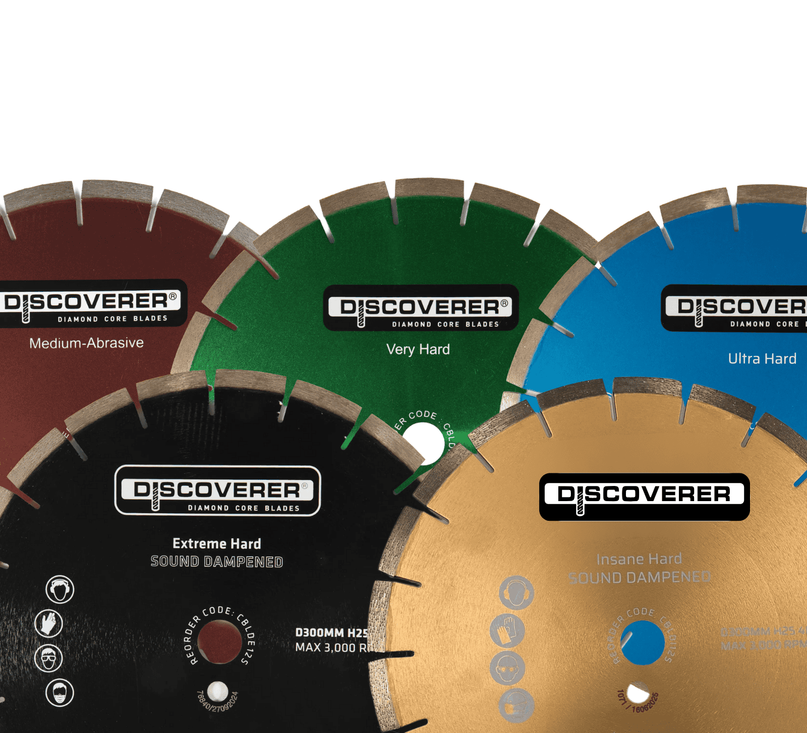 Discoverer Diamond Core Cutting Blades zoomed in-3