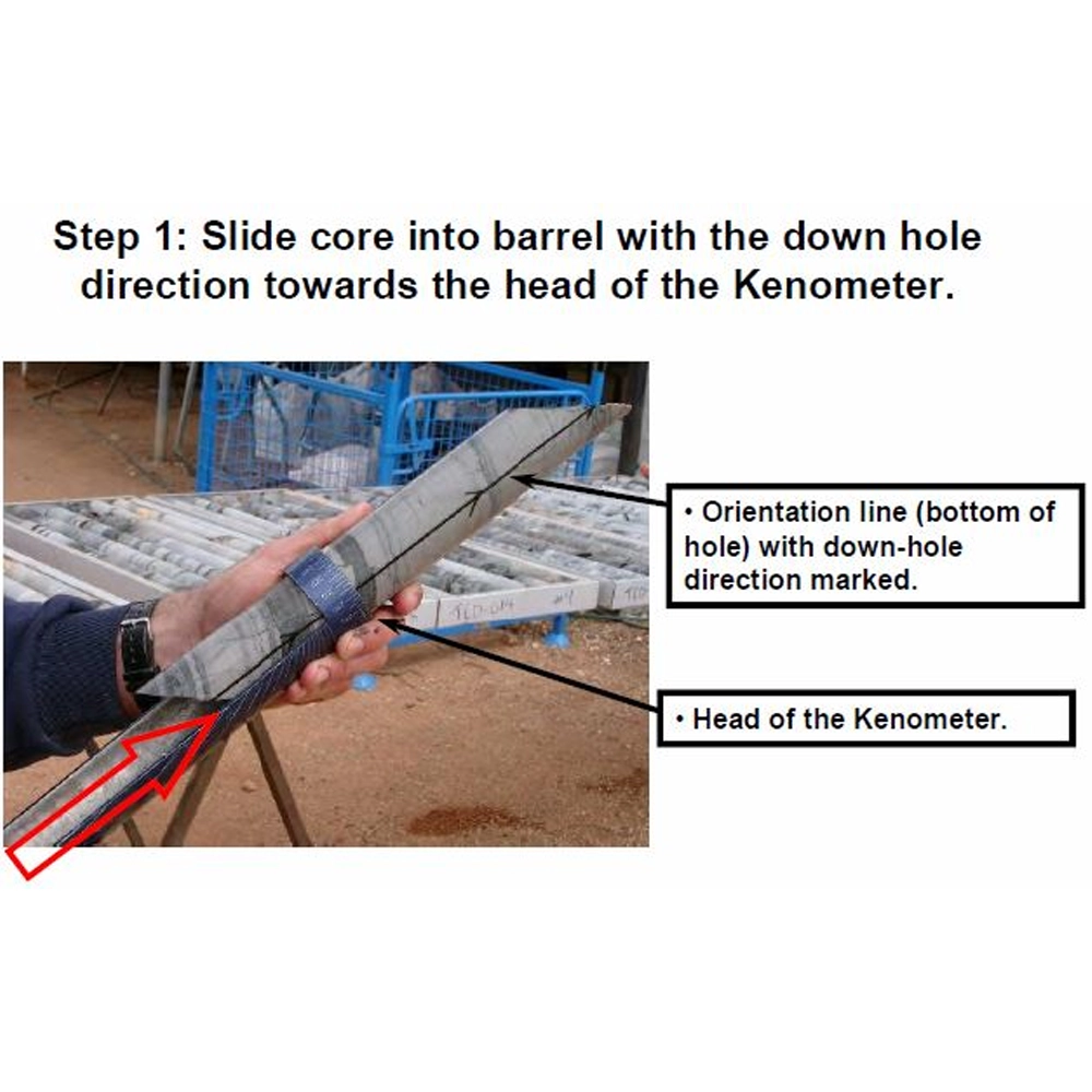 kenometer core orientation tool - alpha _ beta 3