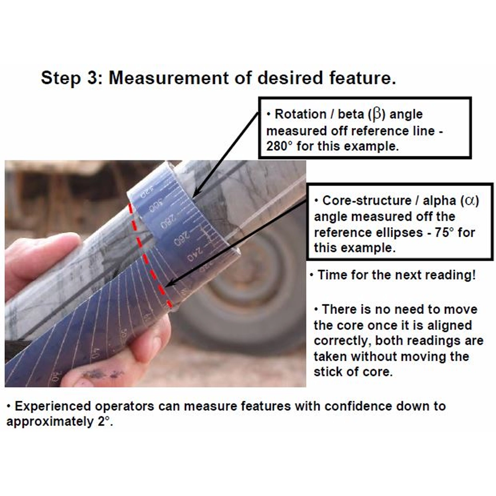 kenometer core orientation tool - alpha _ beta 5